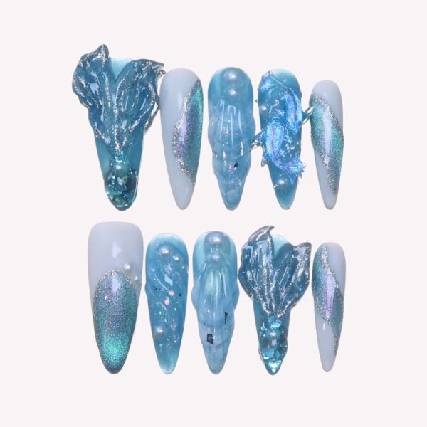 Aquamarine-ErsaNailsPressOnNails_0 Aquamarine