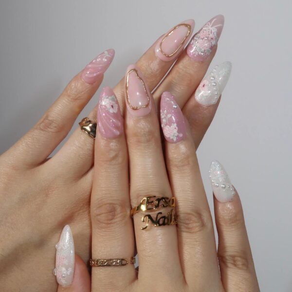 BloomlikeRoses-ErsaNailsPressOnNails_3 BloomlikeRoses-ErsaNailsPressOnNails_3