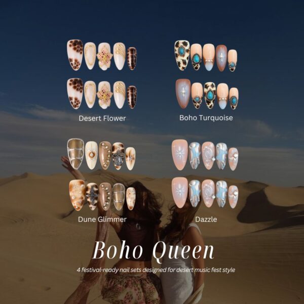 BohoQueen-ErsaNailsPressOnNailsBundle_1 Boho Queen