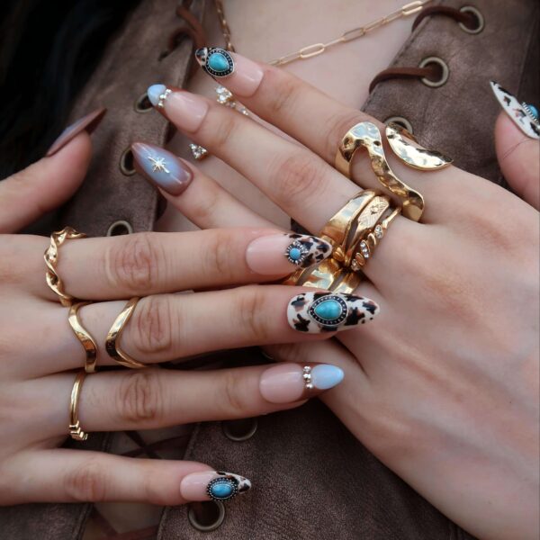 BohoTurquoise-ErsaNailsPressOnNails_02 BohoTurquoise-ErsaNailsPressOnNails_02