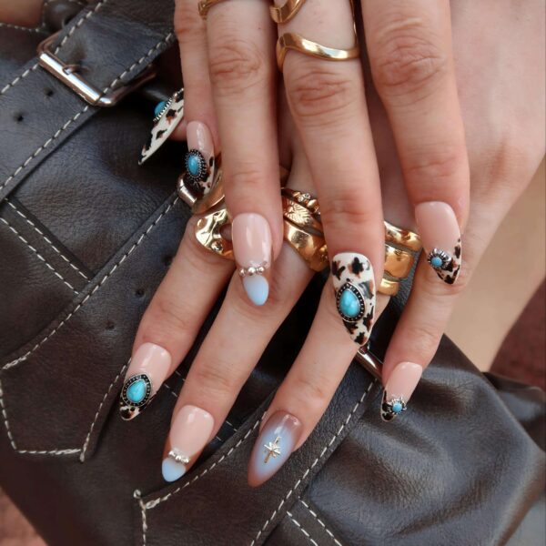BohoTurquoise-ErsaNailsPressOnNails_03 BohoTurquoise-ErsaNailsPressOnNails_03