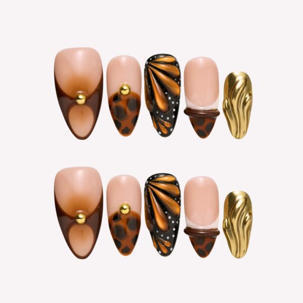 ButterflyEclosion-ErsaNailsPressOnNails_4 Butterfly Eclosion