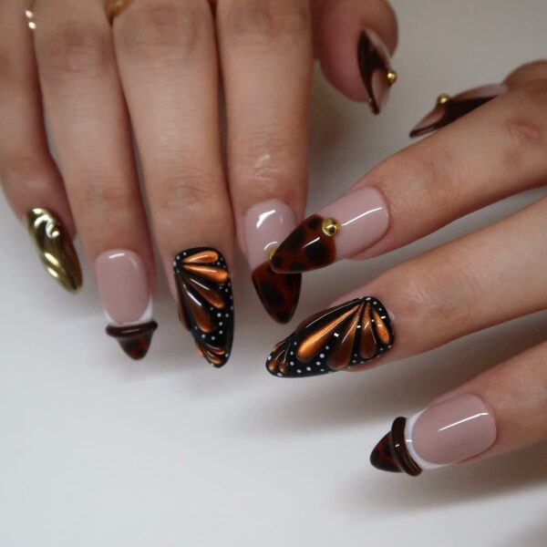 ButterflyEclosion-ErsaNailsPressOnNails_5 ButterflyEclosion-ErsaNailsPressOnNails_5