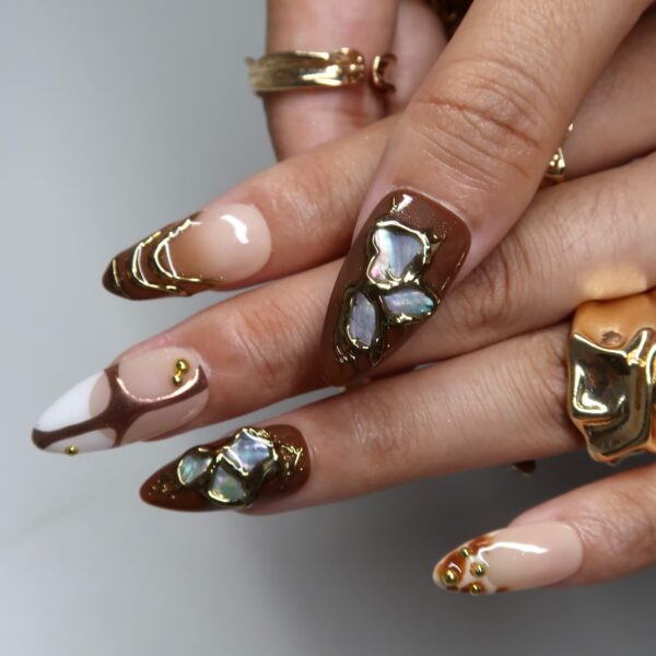 CaramelLatte-ErsaNailsPressOnNails_1 CaramelLatte-ErsaNailsPressOnNails_1
