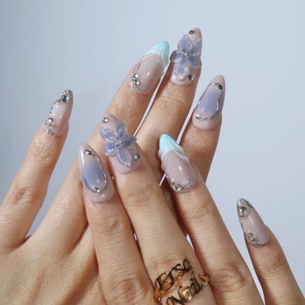 CeruleanBloom-ErsaNailsPressOnNails_2 CeruleanBloom-ErsaNailsPressOnNails_2