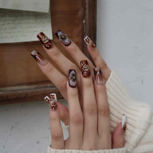 Cinnamon_Mocha_-_ErsaNails_PressOnNails_04 Cinnamon_Mocha_-_ErsaNails_PressOnNails_04