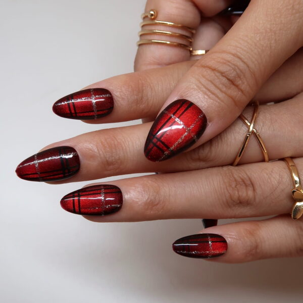 Crimson_Plaid_-_ErsaNails_PressOnNails_4 Crimson_Plaid_-_ErsaNails_PressOnNails_4