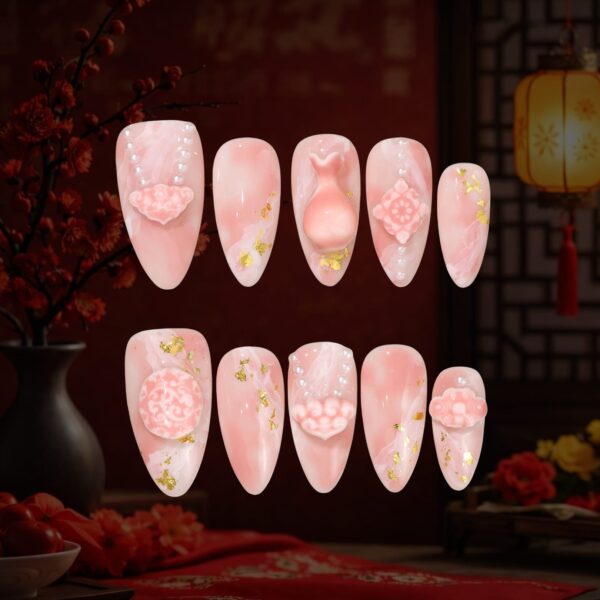 Famille_Rose_-_ErsaNails_PressOnNails_X Famille_Rose_-_ErsaNails_PressOnNails_X