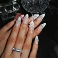 WhiteRibbon-ErsaNailsPressOnNails_2