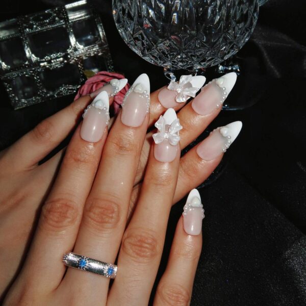 WhiteRibbon-ErsaNailsPressOnNails_2 WhiteRibbon-ErsaNailsPressOnNails_2
